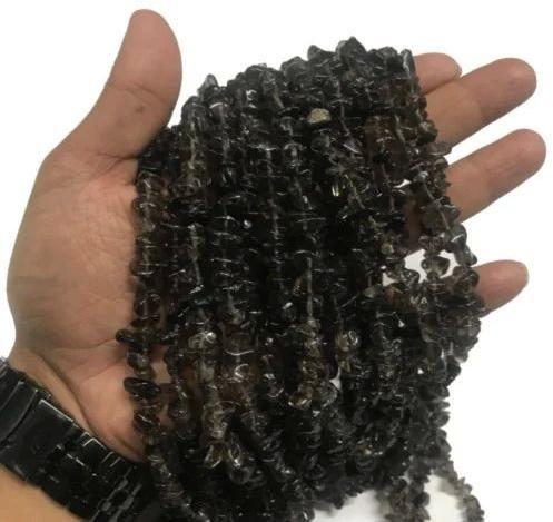 Smokey Quartz Chips Strand, For Bracelet, Earring, Necklace, Feature : Healing, Serenity, Peace