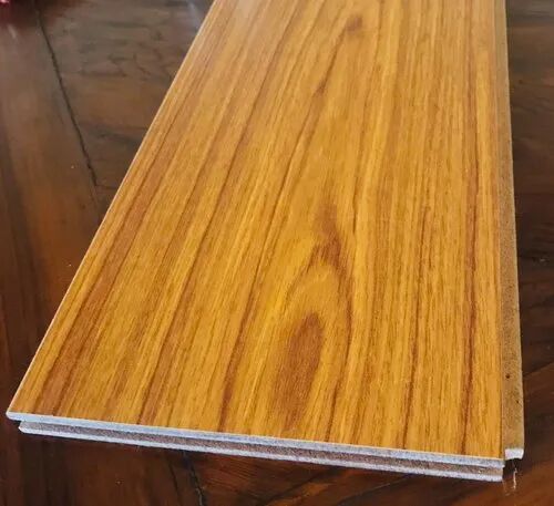 Fiberboard Action Tesa Laminate Floorings, Color : Teak