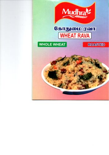 MUDHRA Wheat Rava, Packaging Size : 500GM