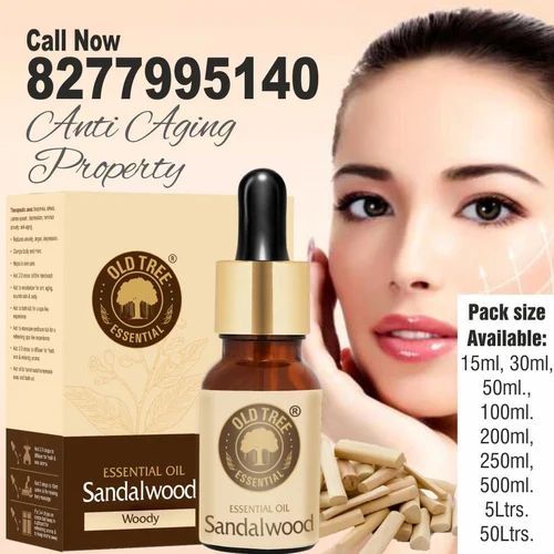 Sandalwood Essential Oil, Packaging Size : 15 Ml