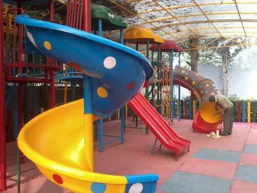 Spiral Slide, For Outdoor