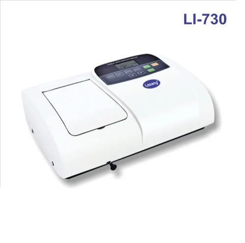 Microprocessor Single Beam Visible Spectrophotometer With Software