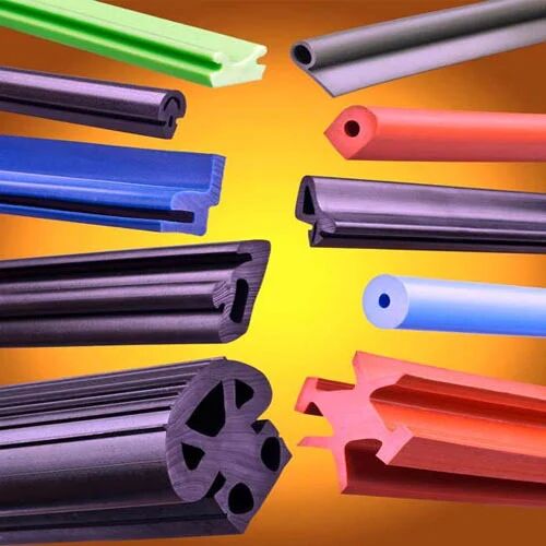 Silicone Rubber Extrusion, Color : Red, Blue, Green