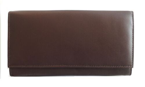 Leather Flap Ladies Clutch Bag