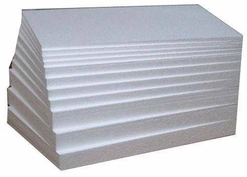 White Rectangle Thermocol Model Sheet, For Packaging, Size : Customised