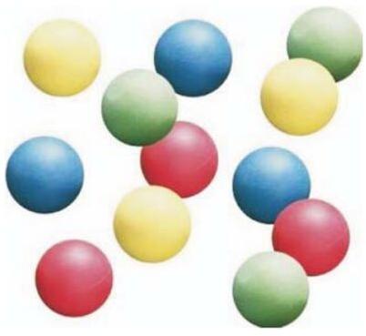 Round Rubber Ball, Color : Multi Color