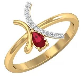 Alaina Diamond Ring In 14K/18K/22K Under 23000