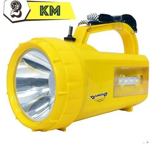 Diamond LED Rechargeable Torchlight, Certification : ISI Certified