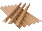 Cardboard Angle Board, For Carton Edge Protector, Color : Brown