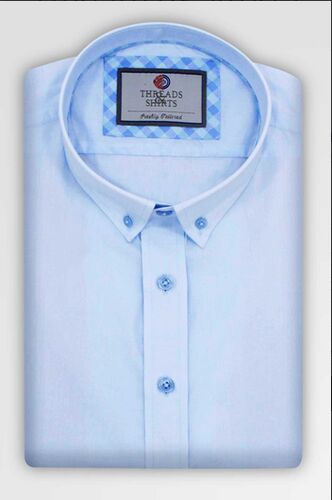 Cotton Plain Men Poplin Casual Shirt, Size : Xs, Xl, XXl