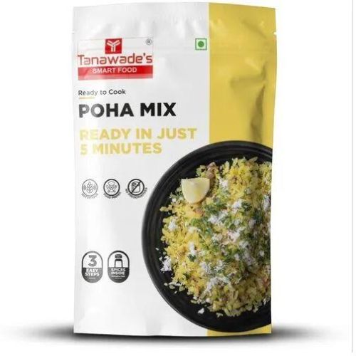 Instant Poha, For Food, Packaging Type : Packet