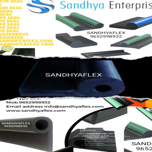 Dataseal EPDM Dam Rubber Gate Seal, Working Pressure : 10Bar