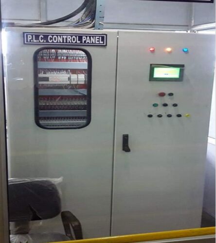 Siddhivinayak Envirotech Stainless Steel PLC Control Panel, Voltage : 220-440 V