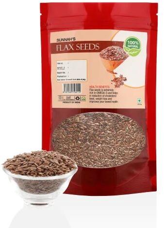 Sunnah's Flax Seeds, For Cooking, Packaging Type : Packet