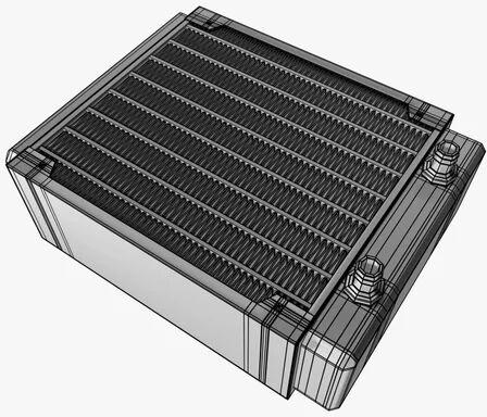 Aluminium Water Cooling Radiators