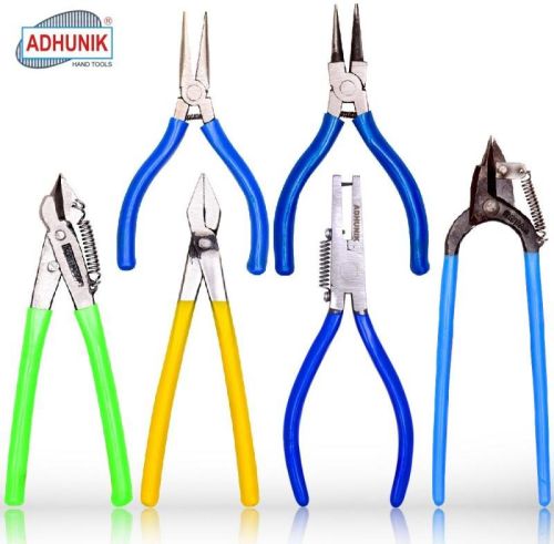 Mild Steel Mix Combination Pliers Set, Packaging Type : Box