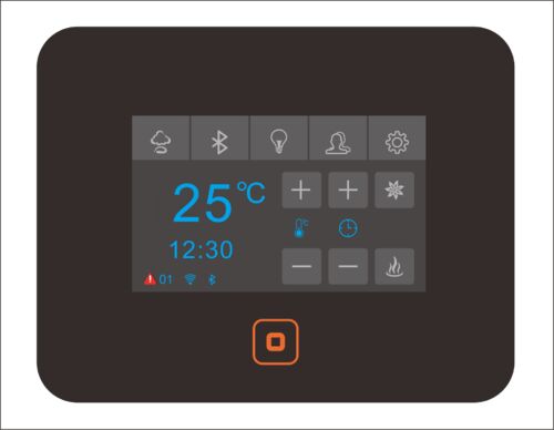 Steamers India Electric Stainless Steel Premium Steam Bath Generator