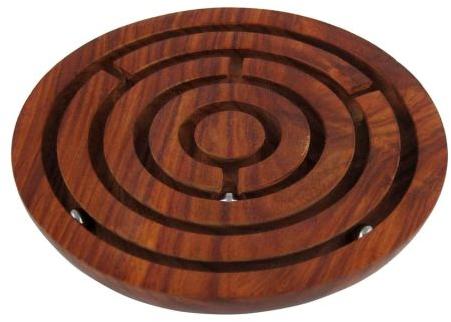 Maze Puzzle Labyrinth Circle 4