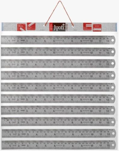 Polished Plain Stainless Steel Ruler, Brand Name : JYOTI