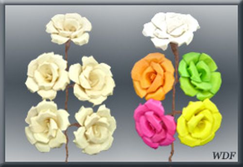 Mulit Colour Decorative Palm Rose, For Gifting, Packaging Type : Plastic Packet