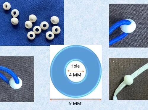 Plastic Mask Adjuster, Shape : Round