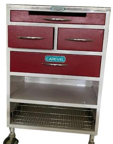 Stainless Steel Hospital Crash Cart