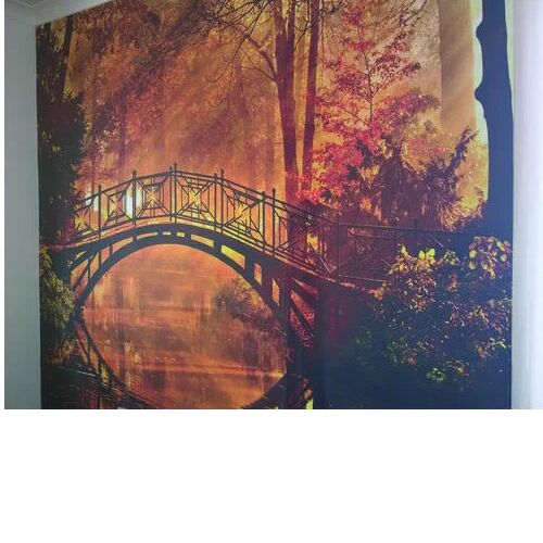 Printed Wallpaper, For Office, Cyber Cafe, Etc, Color : Brown