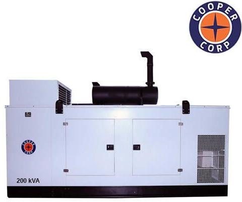 200 Kva Cooper Silent Diesel Generator