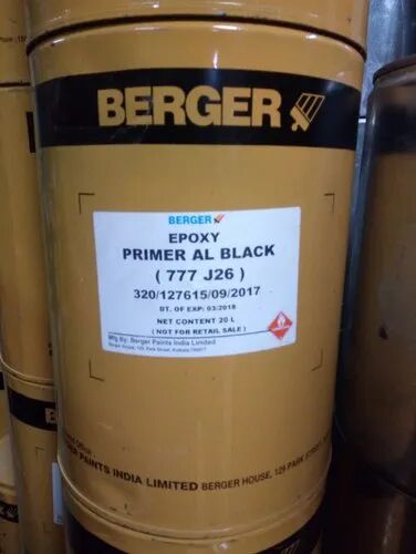Berger Epoxy Primer Paint, Packaging Size : 20 L