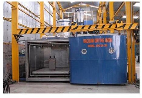 DVS Electric 12 Metric Tons Mild Steel Vacuum Dryer