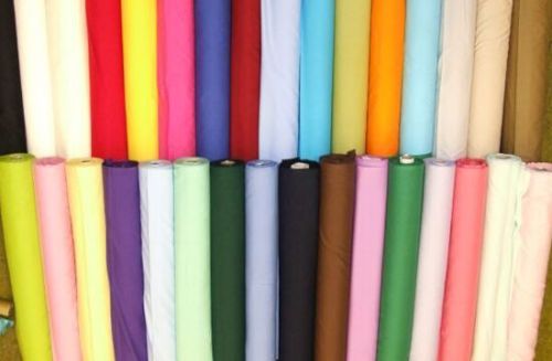 Mixed Plain Cotton Fabric, Color : Multicolor