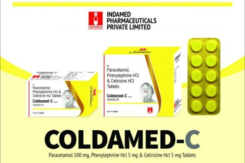 Coldamed C Tablet, Packaging Size : 10x10