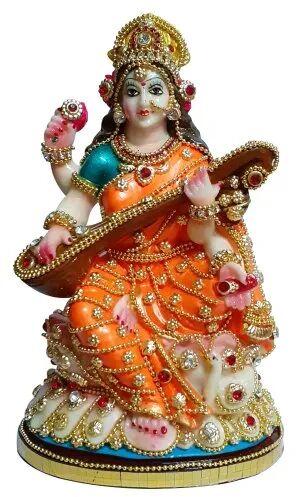 Esvar Stonecraft Saraswati Statue, For Worship