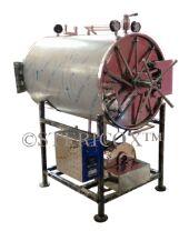 Mild Steel Double Drum Autoclave