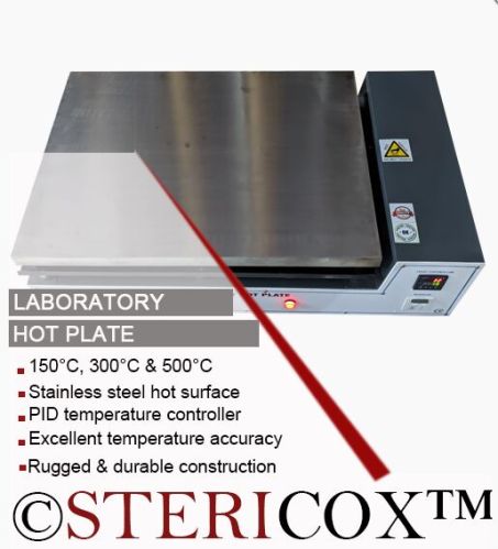 LABORATORY HOT PLATE, Power Source : Electric