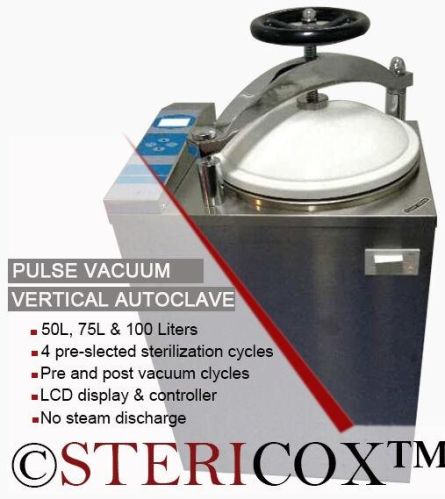 PULSE VACUUM VERTICAL AUTOCLAVE