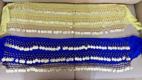 Coin Scarves , Bally Dance Scarves, Occasion : Party Wear