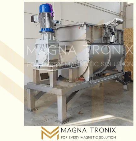Silver 500W Semi Automatic Electric Ribbon Blender Mixer Machine