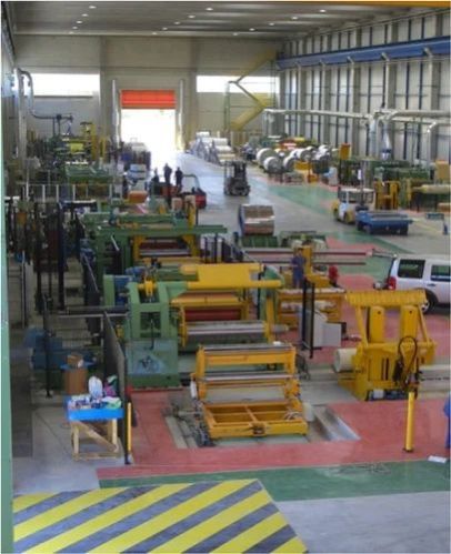 Titanium and Stainless Steel Slitting Line, Color : Green