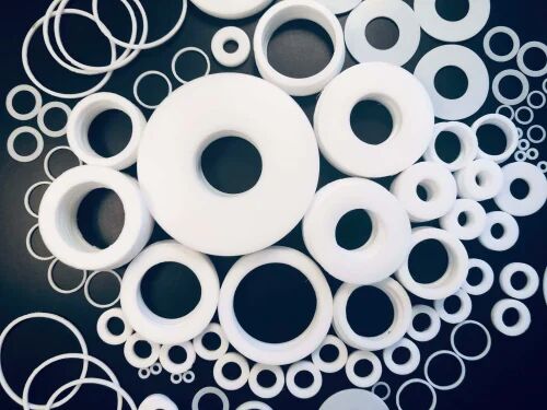 5inch PTFE Washer, Color : White