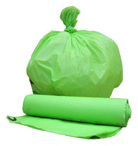 Plain Biodegradable Plastic Bag, For Garbage