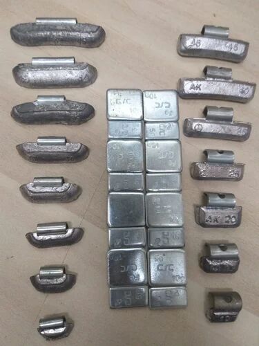 Aluminium Wheel Balancing Weight, Color : Silver