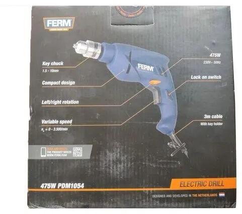 Ferm Electric Drill Machine, Voltage : 230V – 50Hz