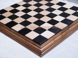 Brown Square Wooden Chess Board