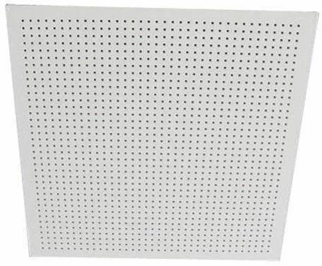 Glass Reinforced Gypsum Grg Ceiling Tiles, Color : White