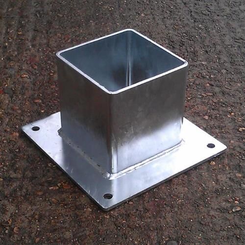 Mild Steel Metal Post Base Plate