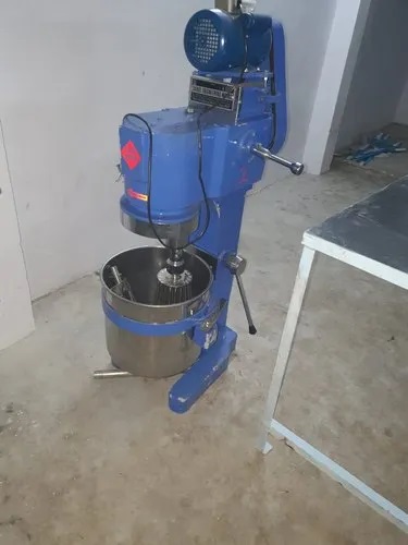 Electric 350-400 Kg Stainless Steel Planetary Mixer, Mixer Type : Single