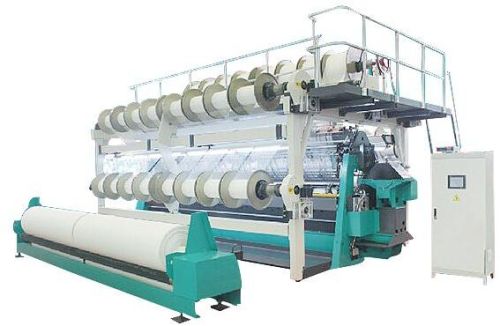Plish Double Needle Bar Raschel Machine