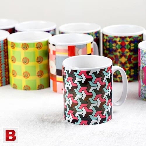 Printed Ceramic Mug, For Gifting, Size : 11 Oz