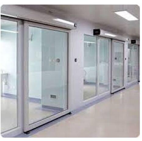 Dorma Glass Automatic Industrial Door, Color : Transparent